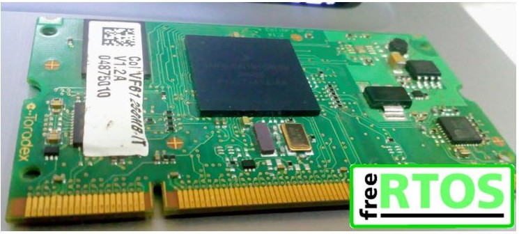 FreeRTOS port for Colibri VF61 M4 Core